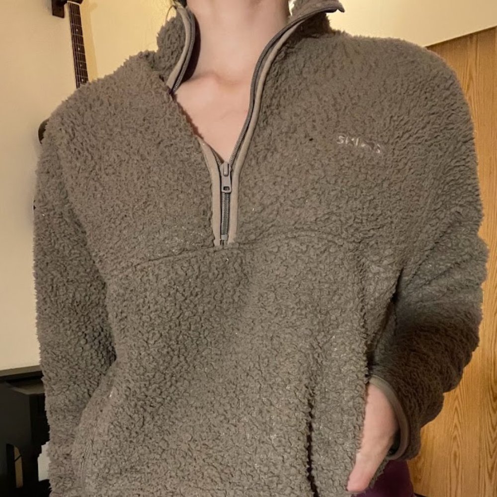 SKIMS teddy pullover